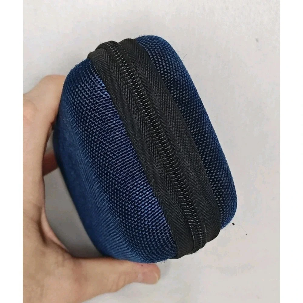 TUMI for Delta Hard Case Shell‎ Toiletry Cosmetic Travel Kit Blue Hard Case Only
